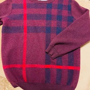 Burberry kids boys wool sweater